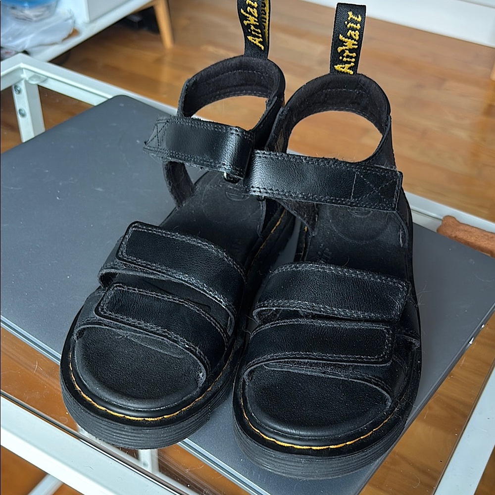 Dr. Martens Black Klaire sandals